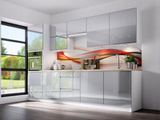 Küchenzeile K56-G300 - Aspen Grau - Hoher Standard mit modernem Design - ROYAL24_MARKT