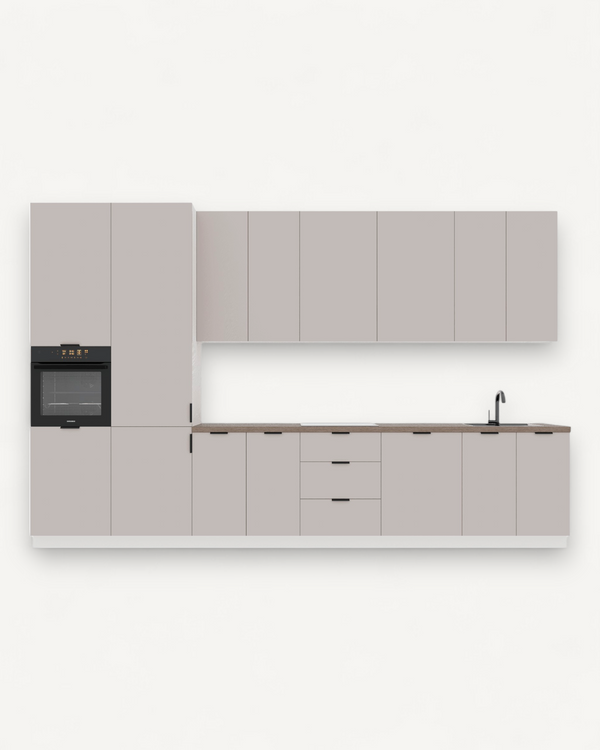 Küchenzeile K58-G400 L - Innovative Details für mehr Küchenkomfort - ROYAL24_MARKT