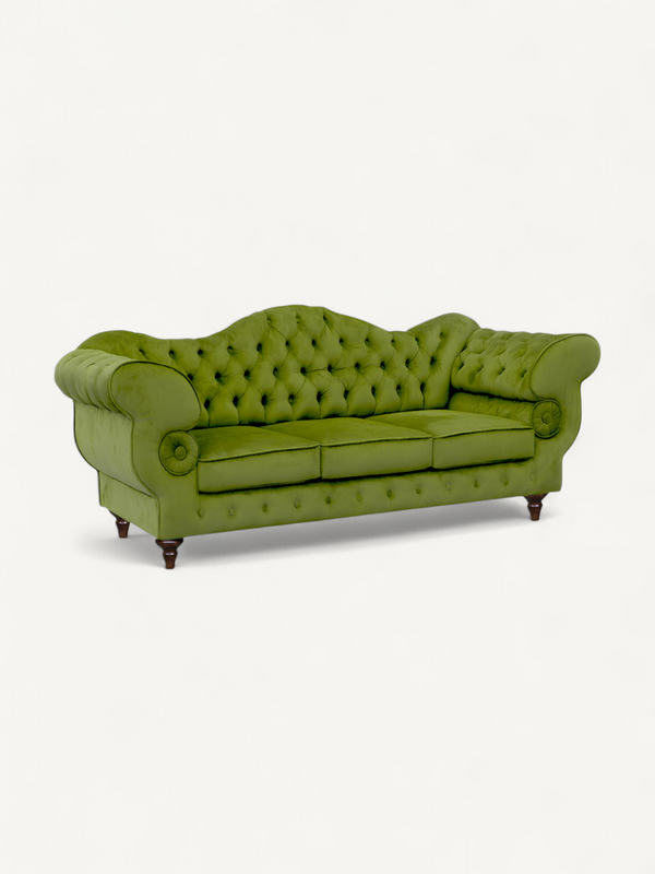 Gloria - Chesterfield Sofa - Hochwertiges - Garantierte Qualität - Elegantes Design -, 1.St x 3-Sitzer Sofa - ROYAL24_MARKT