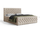 Boxbett – Bett 12 – Manila – Modernes Polsterbett mit Bettkasten