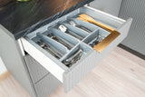 Hängeschrank W60/68 SLIM P/L – KENDRO – mit Dunstabzug
