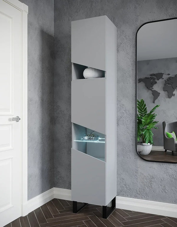 Vitrine - Präsentieren Sie Ihre Sammlerstücke stilvoll (Vitrine, 1-St., Premium -R6) - ROYAL24_MARKT