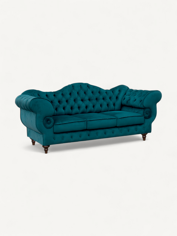 Gloria - Chesterfield Sofa - Hochwertiges - Garantierte Qualität - Elegantes Design -, 1.St x 3-Sitzer Sofa - ROYAL24_MARKT
