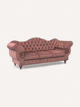 Gloria - Chesterfield Sofa - Hochwertiges - Garantierte Qualität - Elegantes Design -, 1.St x 3-Sitzer Sofa - ROYAL24_MARKT