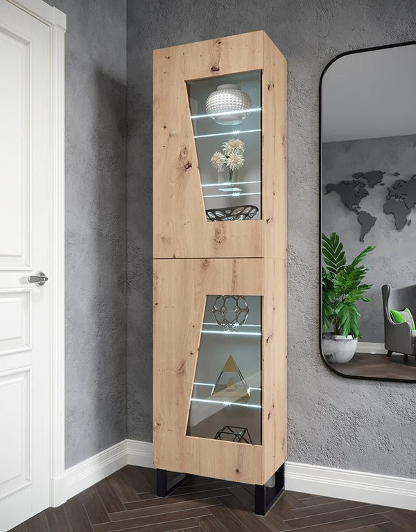 Vitrine - Ein Hauch von Wärme und Eleganz in Ihrem Zuhause (Vitrine, 1-St., Premium - R5) - ROYAL24_MARKT