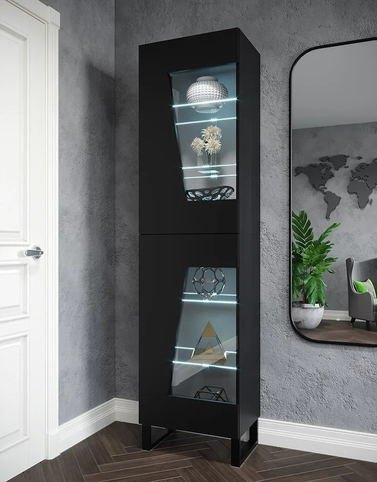Vitrine R5 – Premium – Ein Hauch von Wärme und Eleganz für Ihr Zuhause.
