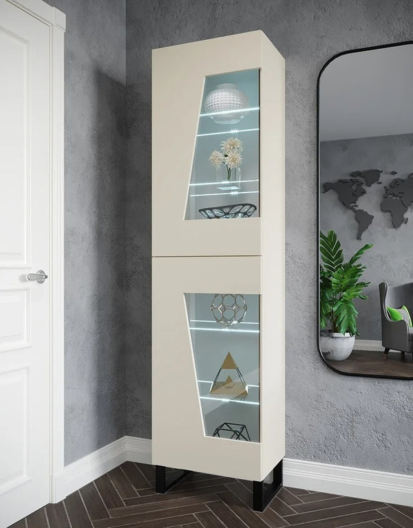 Vitrine - Ein Hauch von Wärme und Eleganz in Ihrem Zuhause (Vitrine, 1-St., Premium - R5) - ROYAL24_MARKT