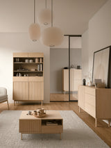 Savira Elegantes Sideboard mit 3 Türen in Cremona Eiche – Stilvolles Premium-Design