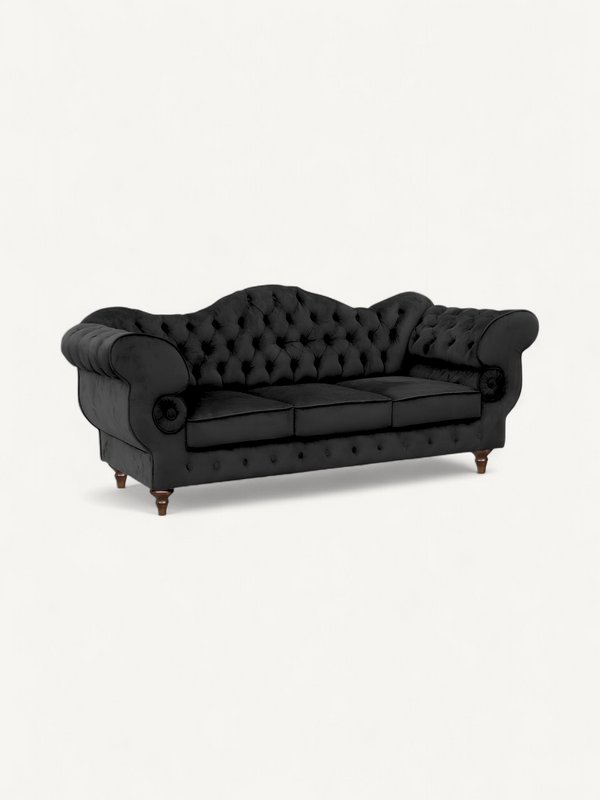 Gloria - Chesterfield Sofa - Hochwertiges - Garantierte Qualität - Elegantes Design -, 1.St x 3-Sitzer Sofa - ROYAL24_MARKT