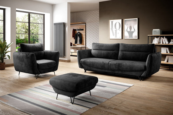 Sofa - Wohnzimmer / Couch, Sessel, Puff für Entspannung. - ROYAL24_MARKT
