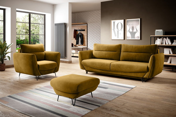 Sofa - Wohnzimmer / Couch, Sessel, Puff für Entspannung. - ROYAL24_MARKT