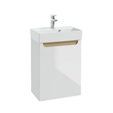 Waschbeckenunterschrank - STILLA D60,D50,D40 - Weiß Hochglanz - ROYAL24_MARKT