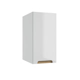 Hochschrank - für Badezimmer - STILLA A30 - weiß Hochglanz - ROYAL24_MARKT
