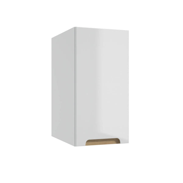 Hochschrank - für Badezimmer - STILLA A30 - weiß Hochglanz - ROYAL24_MARKT