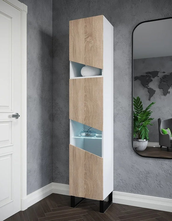 Vitrine - Präsentieren Sie Ihre Sammlerstücke stilvoll (Vitrine, 1-St., Premium -R6) - ROYAL24_MARKT