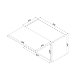 Hängeschrank W60OKGR – Zivora – Zeitlose Küchen Eleganz