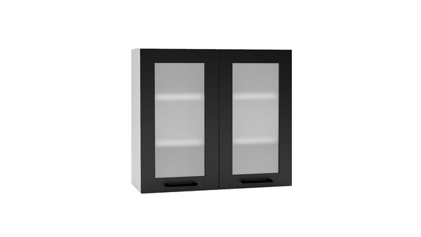 Glashängeschrank WS80 P/L – Dnoria – Elegante Wandlösung