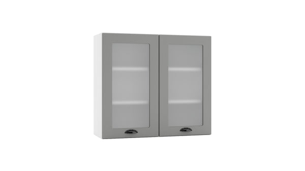 Glashängeschrank WS80 P/L – Elvara – Elegante Wandlösung