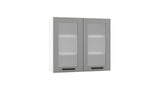 Glashängeschrank WS80 – KENDRO – Elegante Wandlösung
