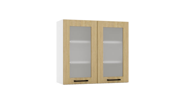 Glashängeschrank WS80 P/L – Dnoria – Elegante Wandlösung