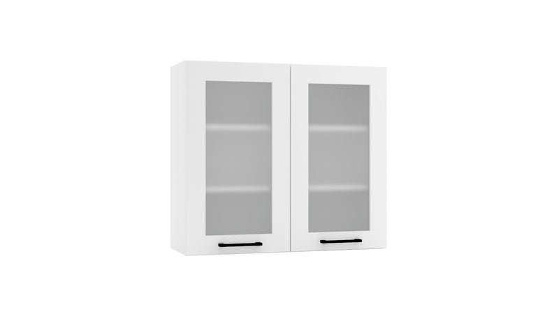Glashängeschrank WS80 P/L – Dnoria – Elegante Wandlösung