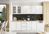 Küchenzeile KS16-G260 – Zivora – Zeitloses Design für moderne Wohnräume.
