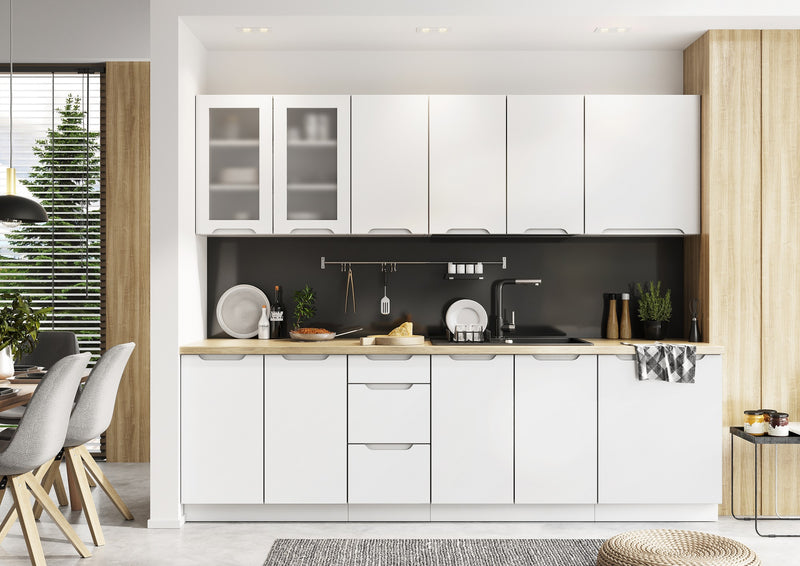 Küchenzeile KS16-G260 – Zivora – Zeitloses Design für moderne Wohnräume.