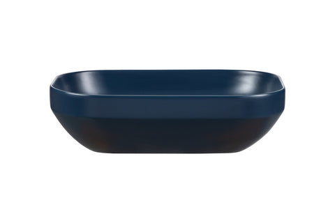 Aufsatzwaschbecken 50,4 × 35,2 cm – Marineblau matt, eckig – Ansicht 2
