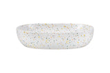 Aufsatzwaschbecken 60 × 41,5 cm – Terrazzo matt, oval – Ansicht 2