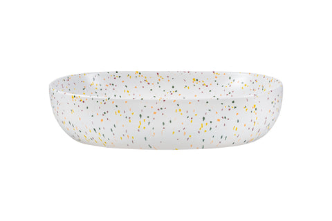 Aufsatzwaschbecken 60 × 41,5 cm – Terrazzo matt, oval – Ansicht 2