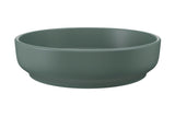 Aufsatzwaschbecken Riva I 40 × 40 cm – Grün, matt, rund – Waldgrün – Ansicht 2