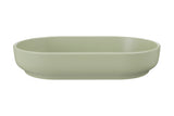 Aufsatzwaschbecken Riva II 55 × 35 cm – Grün, matt, oval – Olivgrün – Ansicht 3