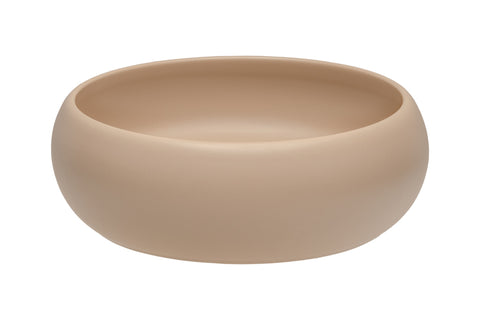 Aufsatzwaschbecken Wika 36 × 36 cm – Cappuccino matt, rund – Ansicht 2