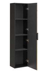 Badmöbel-Set - Xilo X - mit Möbelwaschbecken, Hochschrank & Spiegel - ROYAL24_MARKT