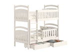 Etagenbett 97 cm - Amely - Umweltfreundliches Bett mit Leiter. - ROYAL24_MARKT