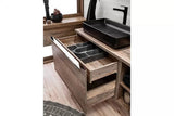 Waschbeckenschrank - Santa Fe Oak - Mit einem modernen und luxuriösen Design. - ROYAL24_MARKT