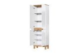 Hochschrank - Badschrank - Bali White - Praktische und effiziente Aufbewahrung. - ROYAL24_MARKT