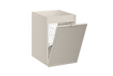 Badezimmer-Hängeschrank Bellisa Kaschmir matt 40 × 57 × 46 cm mit Wäschekorb – Ansicht 3