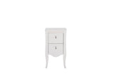 Badezimmer-Hängeschrank Elisara Weiß 45 × 82 × 36 cm mit 2 Schubladen – Ansicht 3