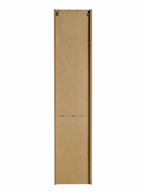 Badezimmer-Hochschrank Novira Coast Evoke Eiche 30 × 140 × 25 cm mit 2 Türen – ohne Griffe – Ansicht 4