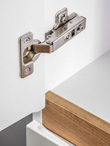 Badezimmer-Hochschrank Platora Weiß 35 × 176 × 30 cm mit 2 Türen – Ansicht 4