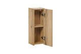 Badezimmer-Oberschrank Novira Coast Evoke Eiche 20 × 57 × 18,9 cm mit 1 Tür – ohne Griffe – Ansicht 3