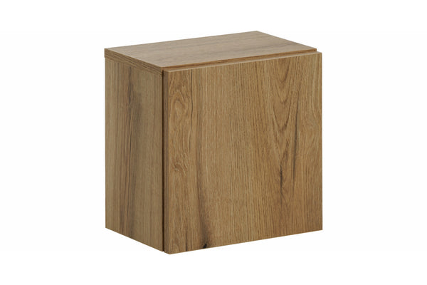 Badezimmer-Oberschrank Novira Coast Evoke Eiche 30 × 30 × 18,9 cm mit 1 Tür – ohne Griffe