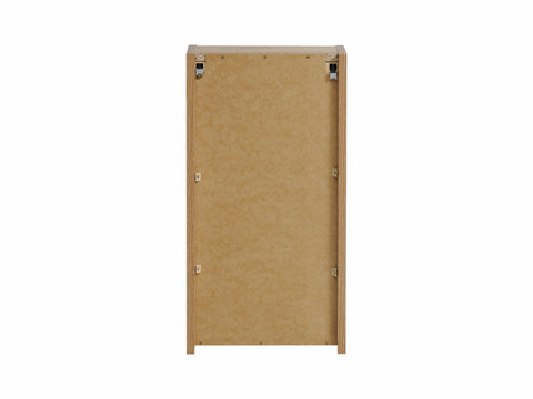 Badezimmer-Oberschrank Novira Coast Evoke Eiche 30 × 57 × 18,9 cm mit 1 Tür – ohne Griffe – Ansicht 4