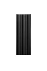 Badezimmer-Oberschrank Novira Schwarz matt 20 × 57 × 18,9 cm mit 1 Tür – Ansicht 2