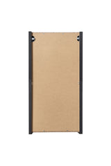 Badezimmer-Oberschrank Novira Schwarz matt 30 × 57 × 18,9 cm mit 1 Tür – Ansicht 4