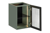 Badezimmer-Unterschrank Sombrela Glas 40 × 57 × 46 cm mit 1 Tür, mit LED-Beleuchtung – Ansicht 3