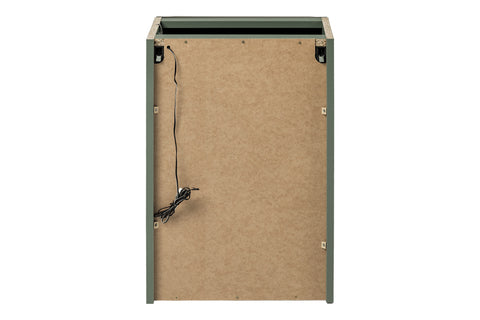 Badezimmer-Unterschrank Sombrela Glas 40 × 57 × 46 cm mit 1 Tür, mit LED-Beleuchtung – Ansicht 4