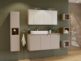 Badezimmer-Wandschrank offen Novira Kaschmir matt 26,7 × 27,9 × 21,3 cm – Ansicht 6