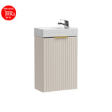 Badmöbel-Set Ardena Kaschmir 40 cm – Waschbecken + Waschbeckenunterschrank – Ansicht 2